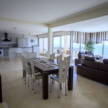 Un appartement face à la mer, en plein centre de Valras