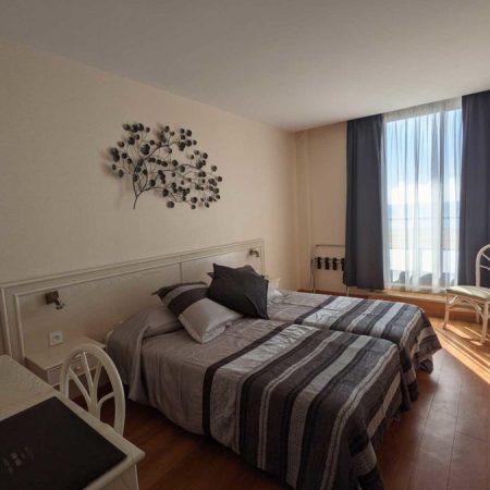 Chambres avec vue sur mer et balcon à Valras