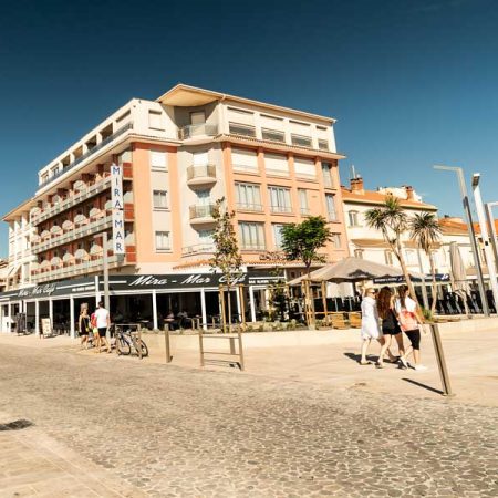 Un appartement face à la mer, en plein centre de Valras